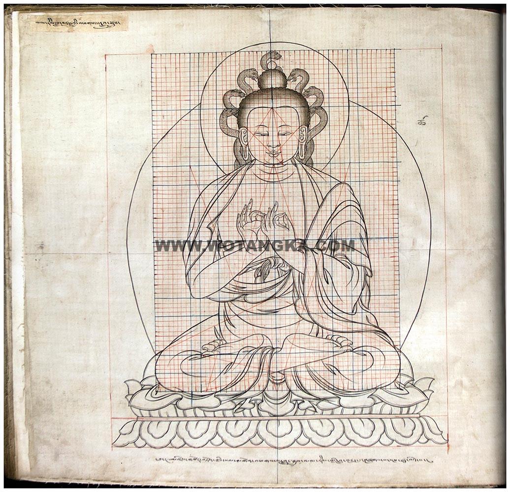 藏传佛教绘画艺术（Handbook of Tibetan Iconometry）：221-230/331