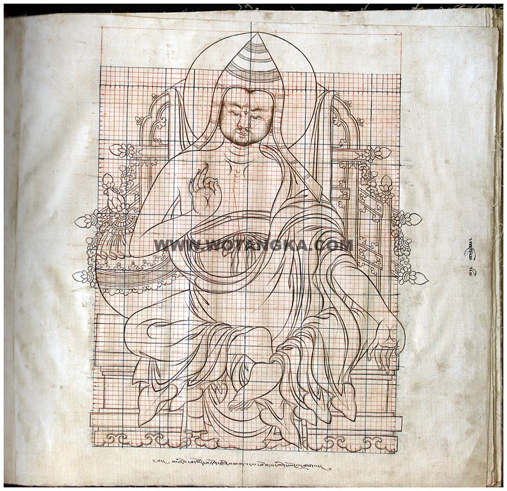 藏传佛教绘画艺术（Handbook of Tibetan Iconometry）：221-230/331