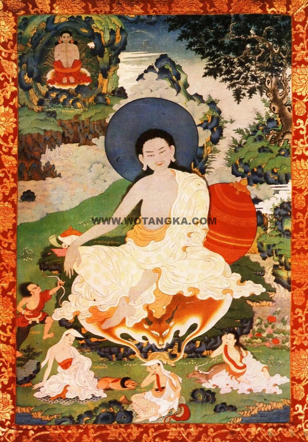 沃唐卡编号AC21706：米拉日巴