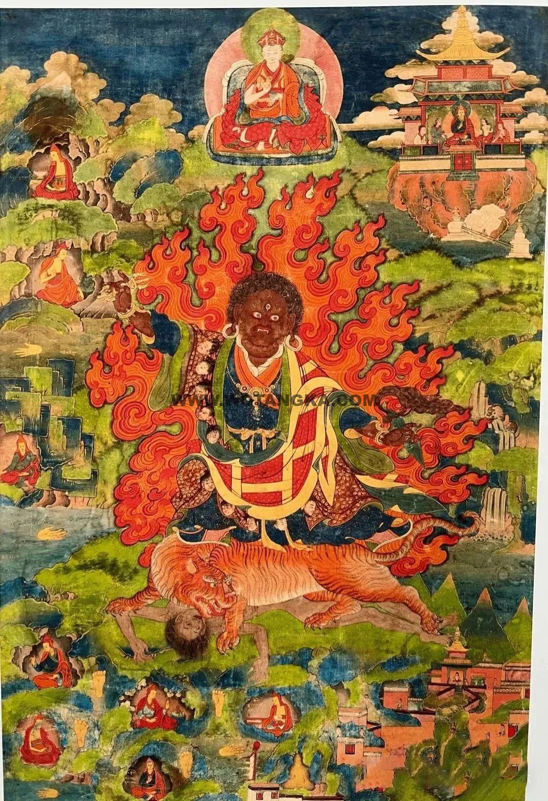 沃唐卡编号AC41963：多杰卓洛