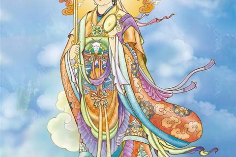 沃唐卡编号AC47681：頞你罗大將（未羊）