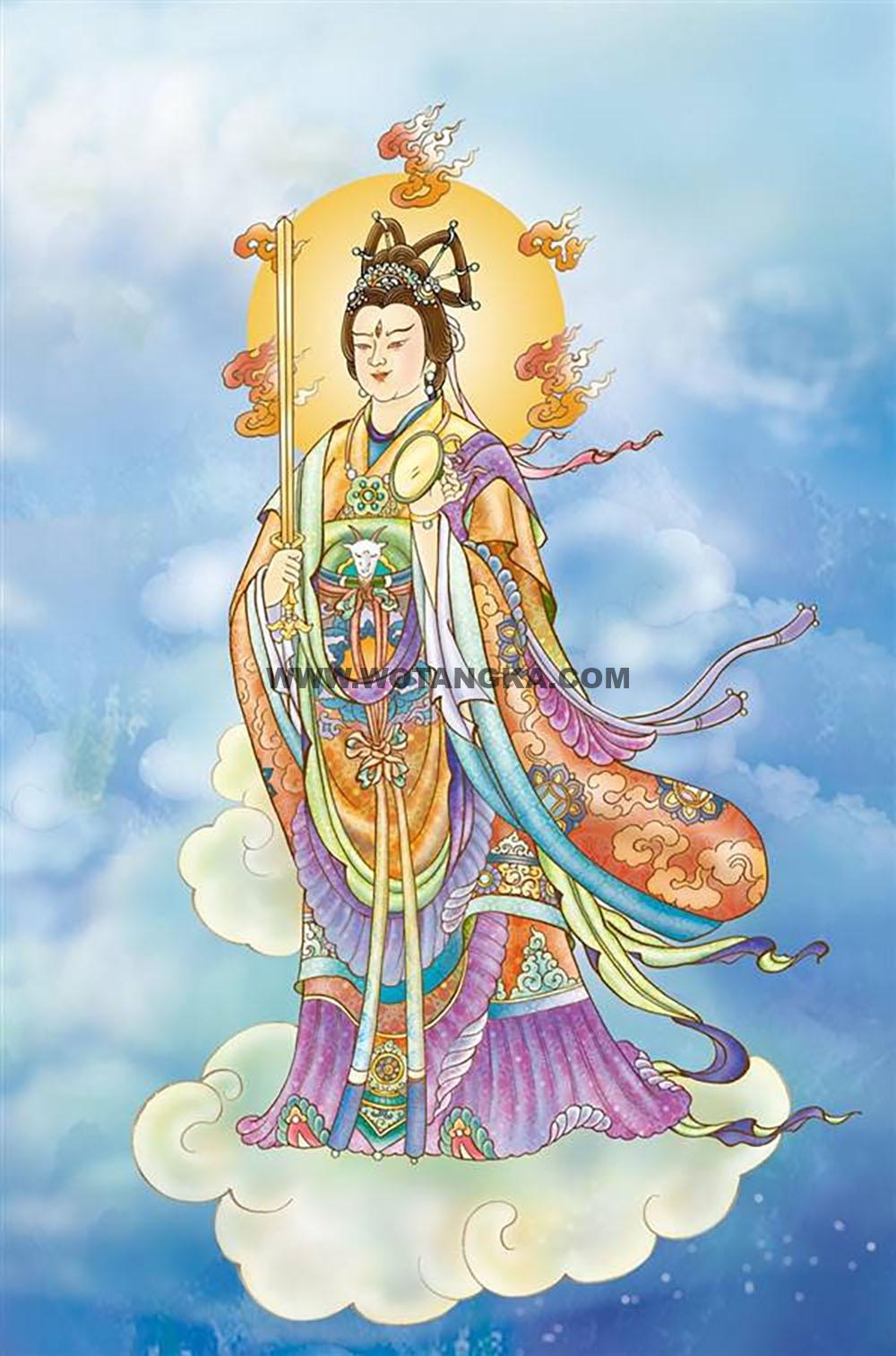 沃唐卡编号AC47681：頞你罗大將（未羊）