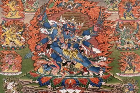 沃唐卡编号AC73691：真实意扬达嘿汝嘎