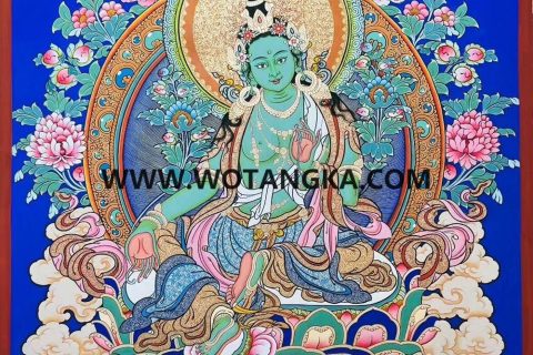 時輪壇城　手描き描金　唐卡　黒金色絵画　仏教　お寺　美術品 骨董品　縁起物　菩薩 Amazon.co.jp: 時輪壇城 手描き描金 唐卡 黒金色絵画 仏教 お寺