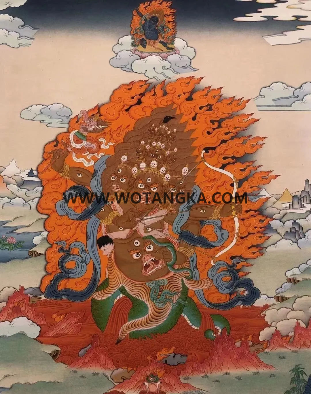 沃唐卡编号AC27931：喇呼拉