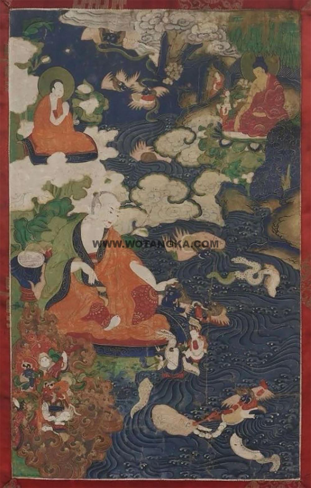 沃唐卡编号AC38912：須菩提长老