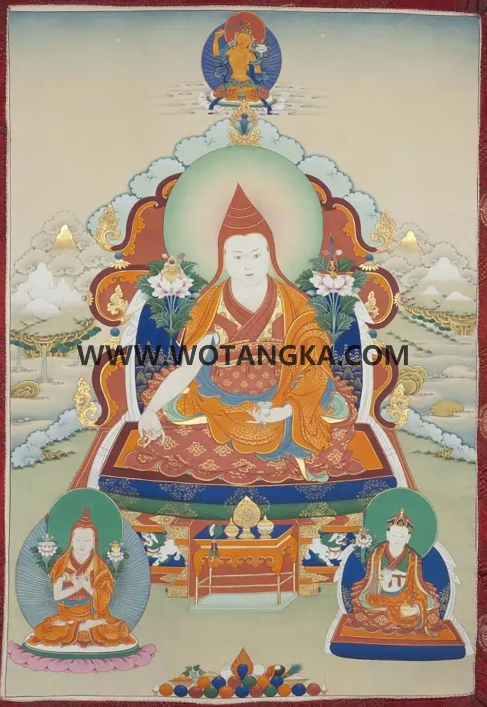 沃唐卡编号AC62345：蒋扬钦哲旺波