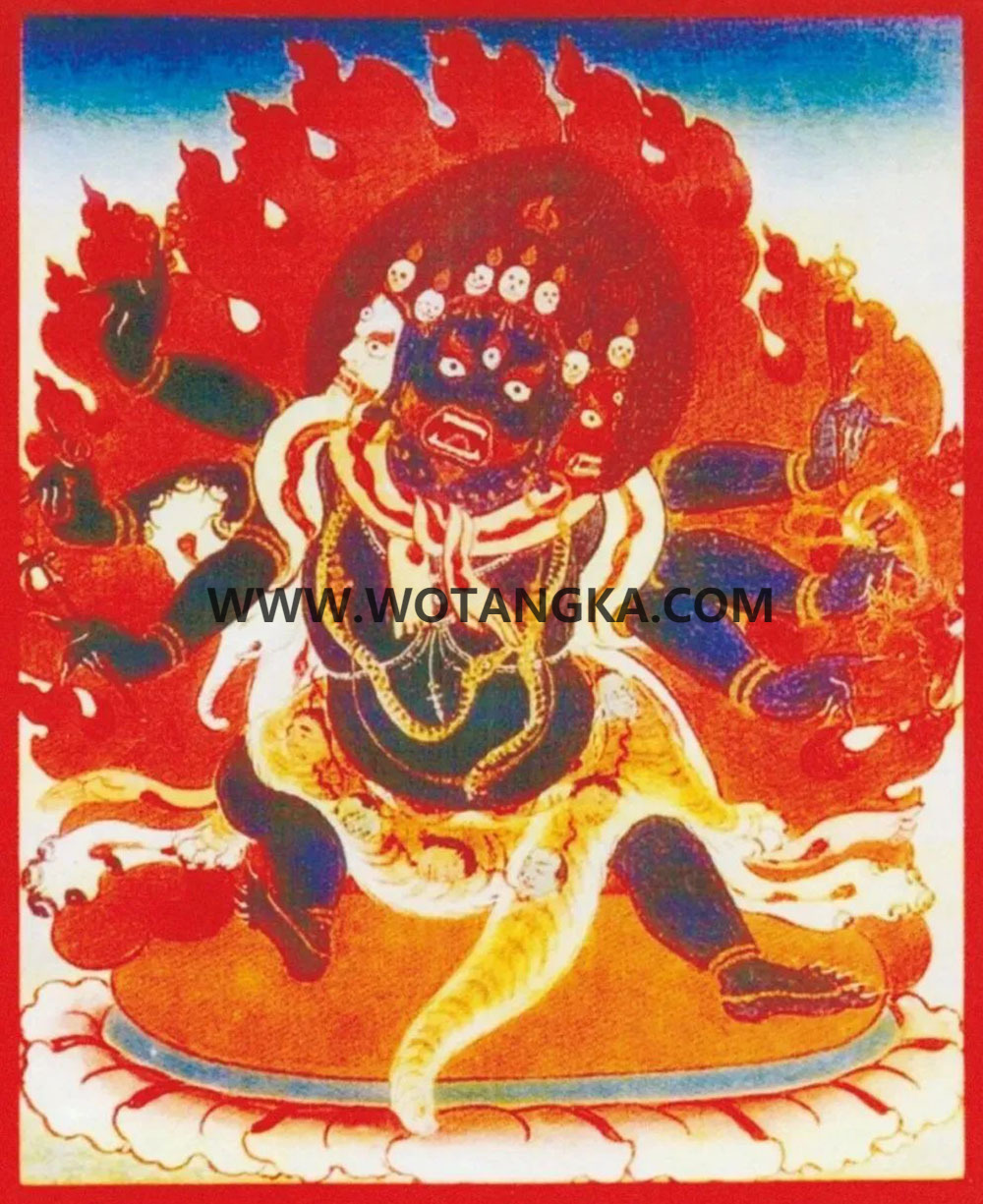 沃唐卡编号AC62353：秽迹金刚