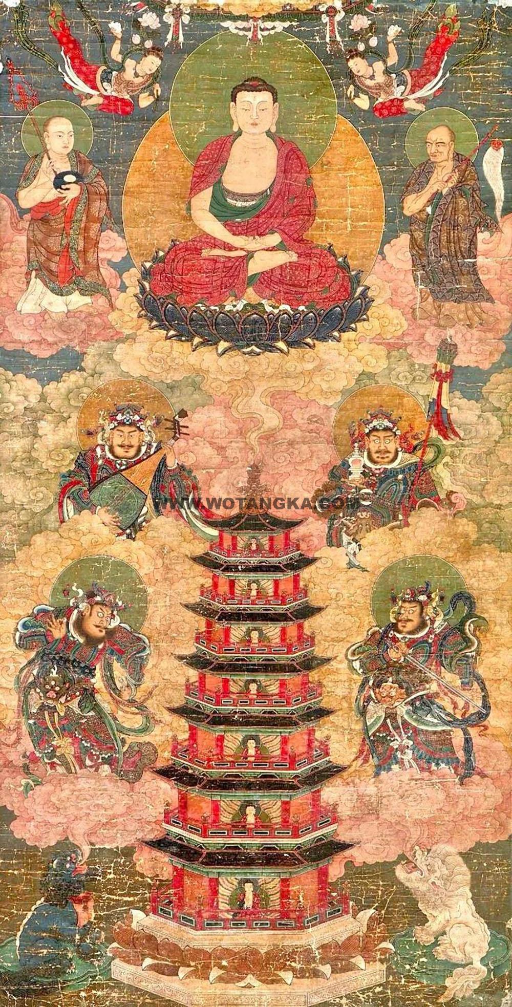 沃唐卡编号AC88751：释迦牟尼佛