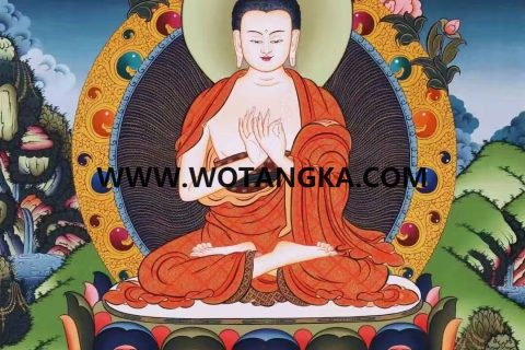 编号138-917453：彩绘唐卡-大日如来（60*45CM左右）