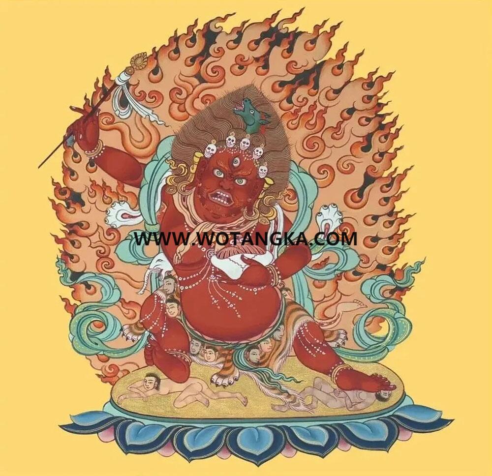 2025.09.08-怀业九本尊古唐卡赏析