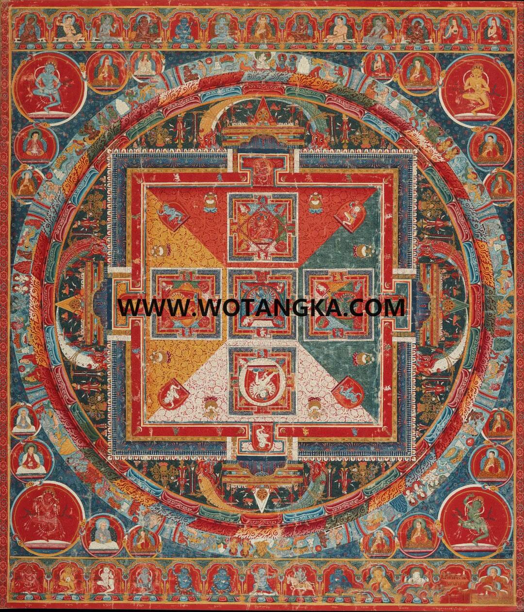 2025.11.09-古曼茶罗唐卡介绍与赏析