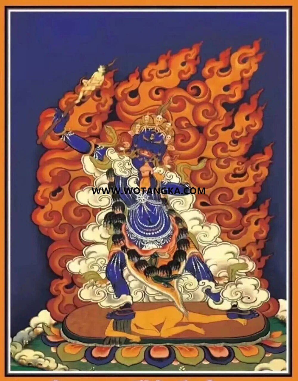 沃唐卡编号AC63589：一髻佛母