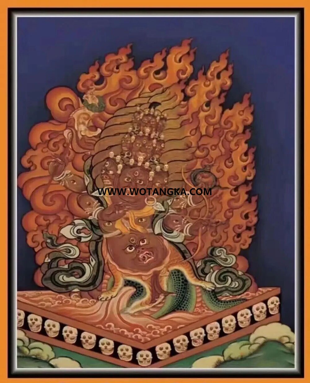 沃唐卡编号AC64278：喇呼拉