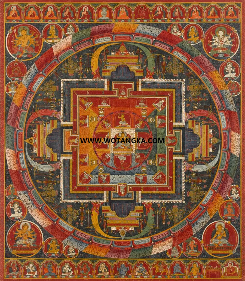 2025.11.09-古曼茶罗唐卡介绍与赏析