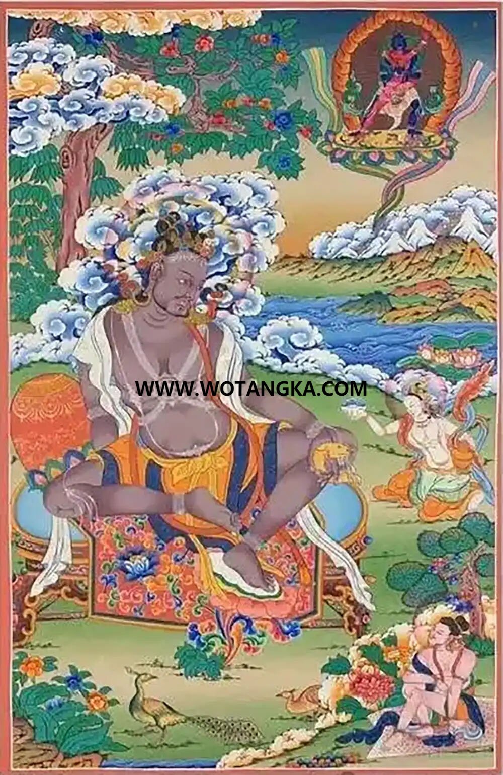 沃唐卡编号AC78412：帝洛巴