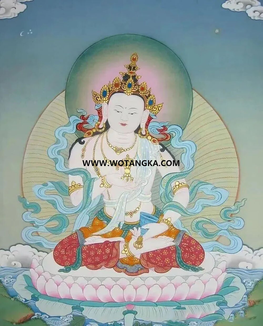 沃唐卡编号AC82653：金刚萨埵