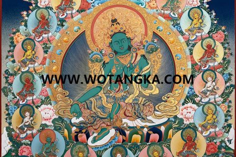 時輪壇城　手描き描金　唐卡　黒金色絵画　仏教　お寺　美術品 骨董品　縁起物　菩薩 Amazon.co.jp: 時輪壇城 手描き描金 唐卡 黒金色絵画 仏教 お寺