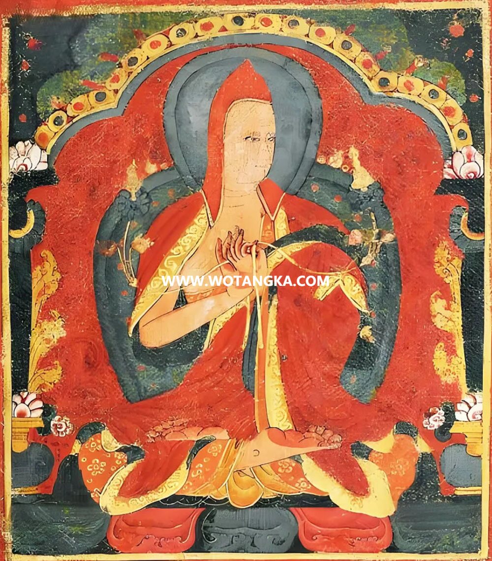沃唐卡编号AC38915：寂护大师