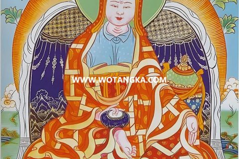 沃唐卡编号AC45721：寂护大师