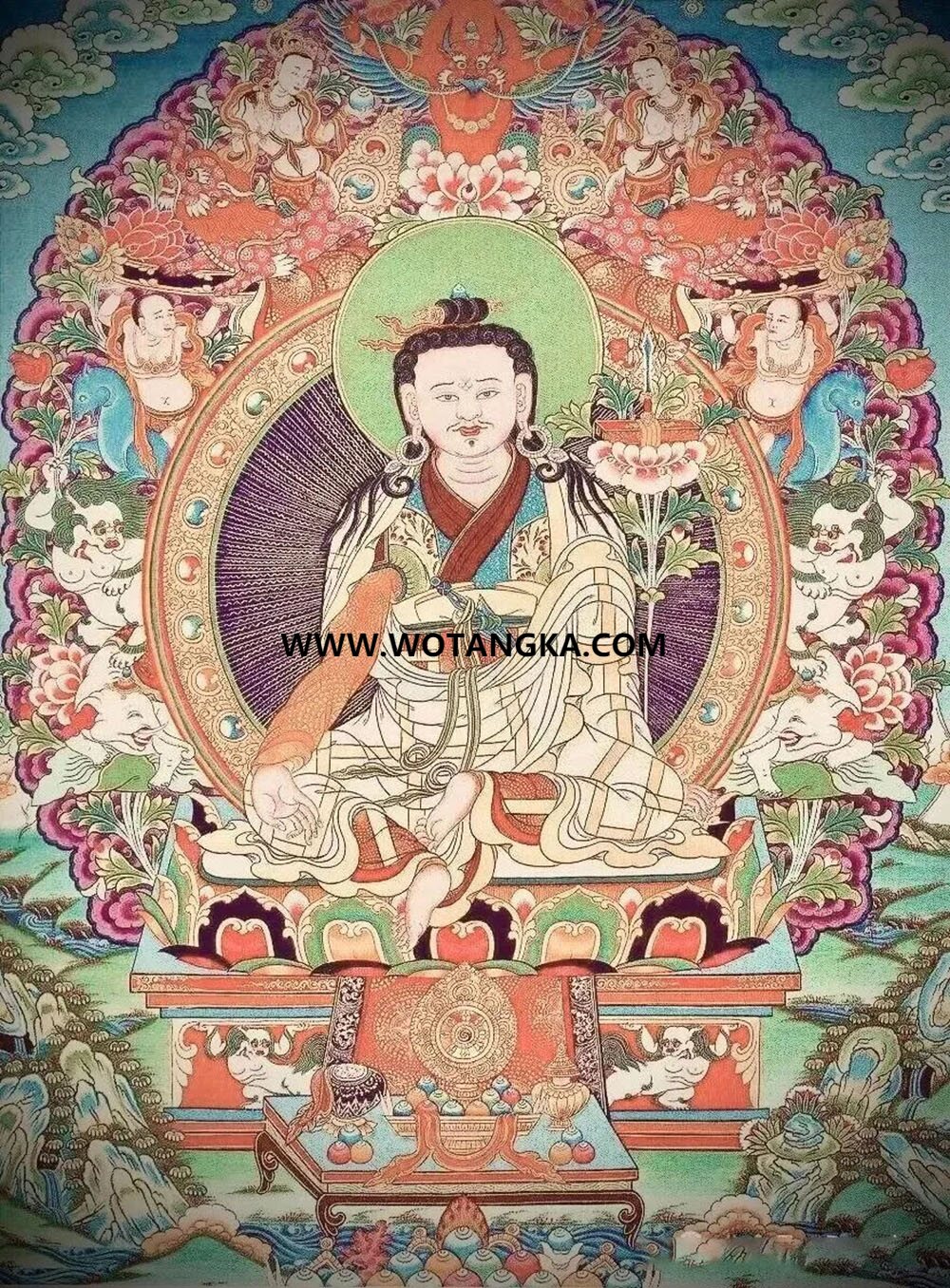 沃唐卡编号AC61238：晋美林巴尊者