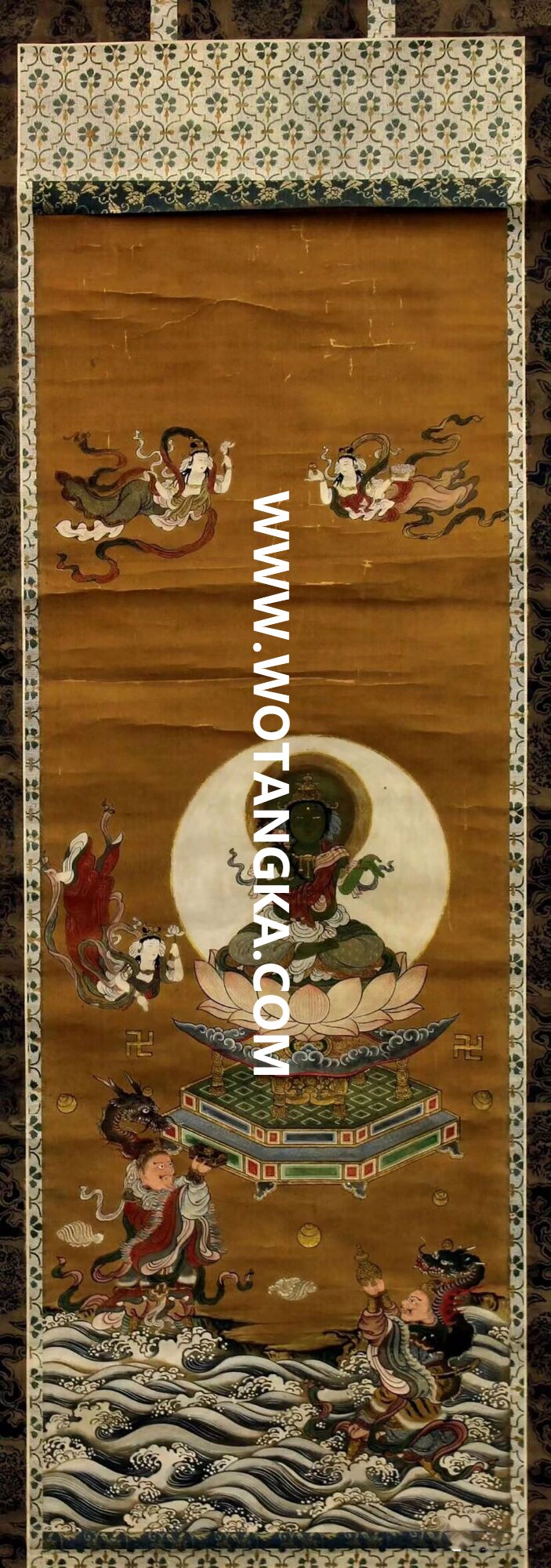 沃唐卡编号AC73249：持果菩萨