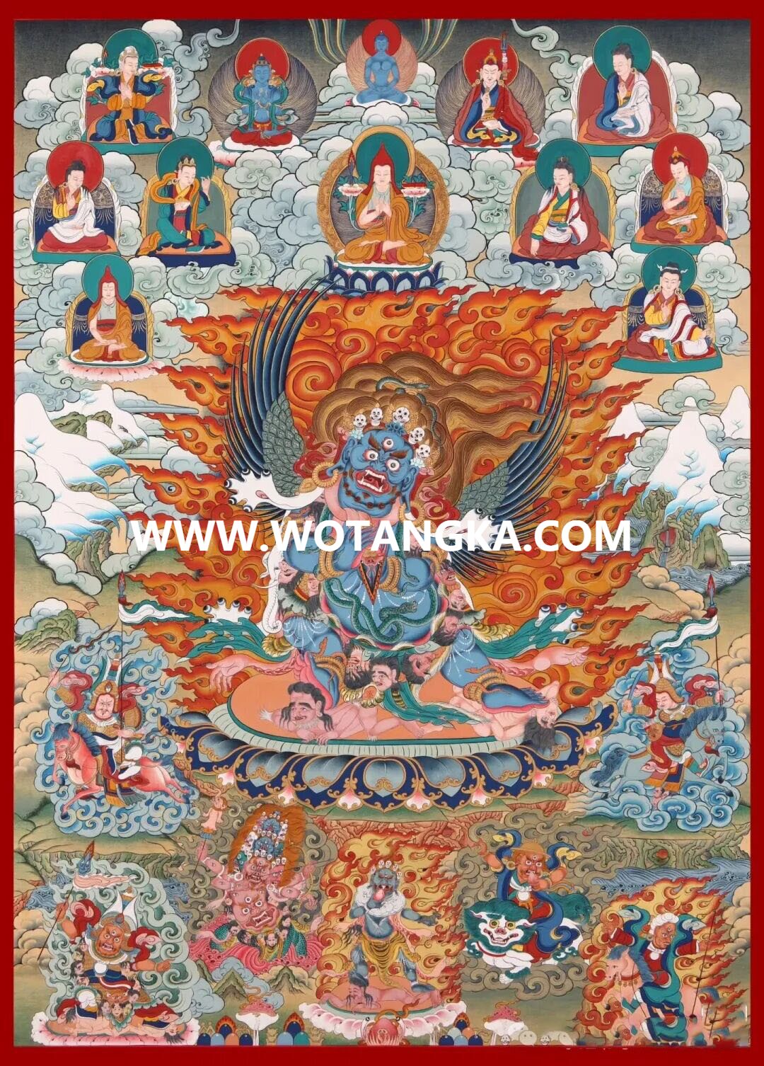 沃唐卡编号AC78542：普巴金刚橛