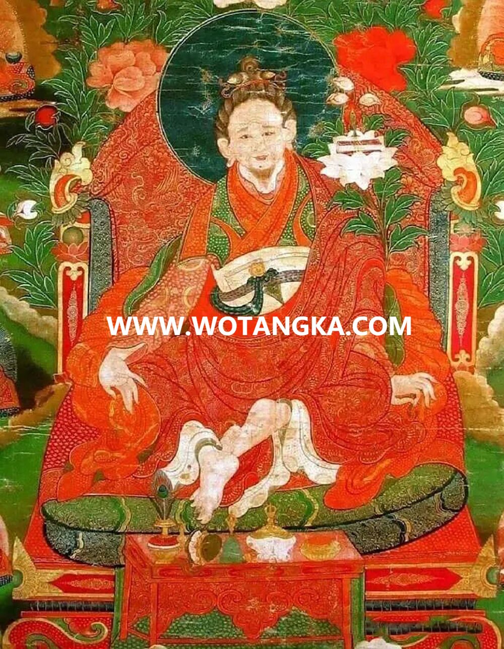 沃唐卡编号AC82936：晋美林巴尊者