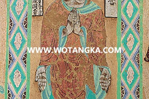 沃唐卡编号AC83259：双头佛