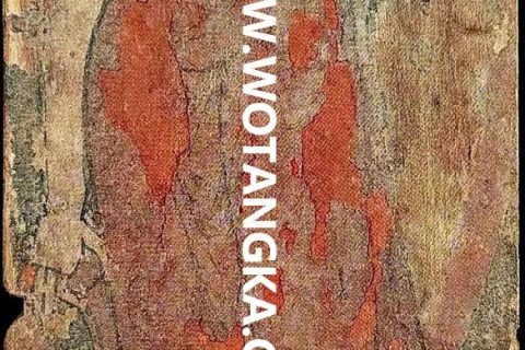 沃唐卡编号AC83468：双头佛