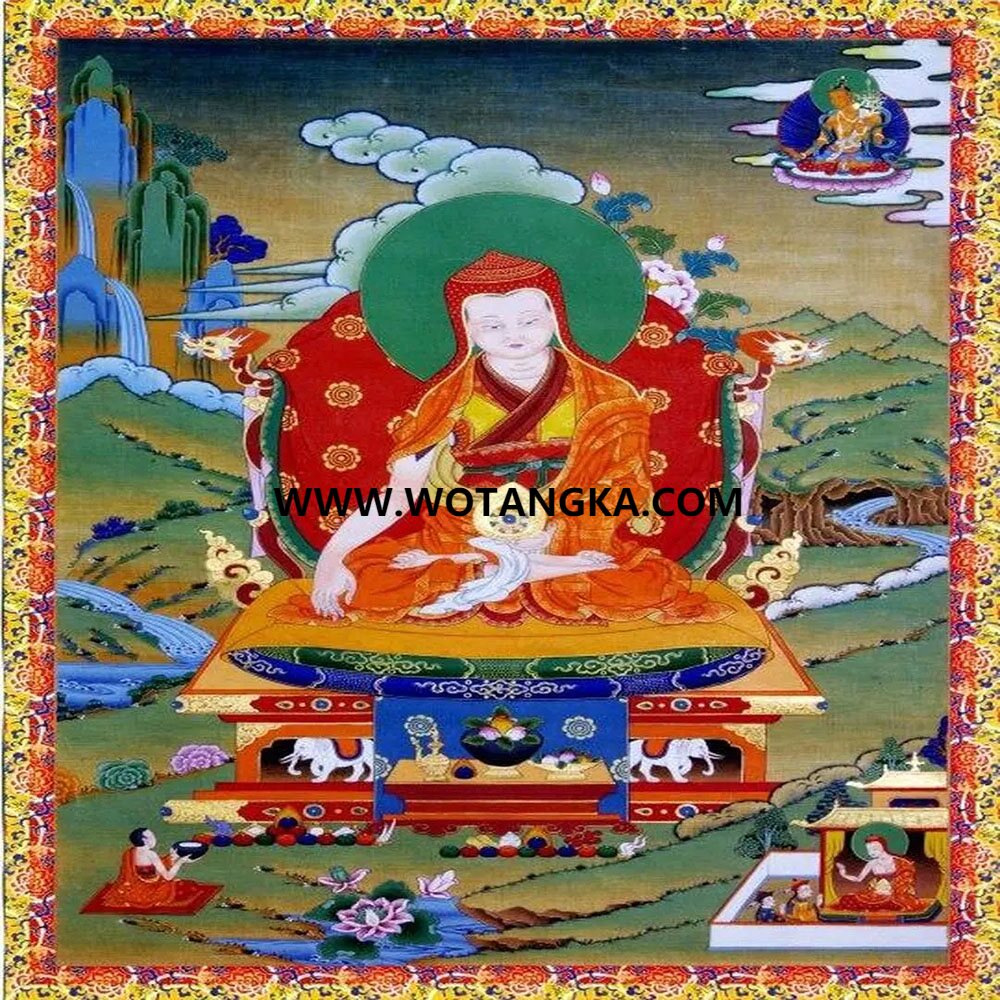 沃唐卡编号AC82936：八思巴