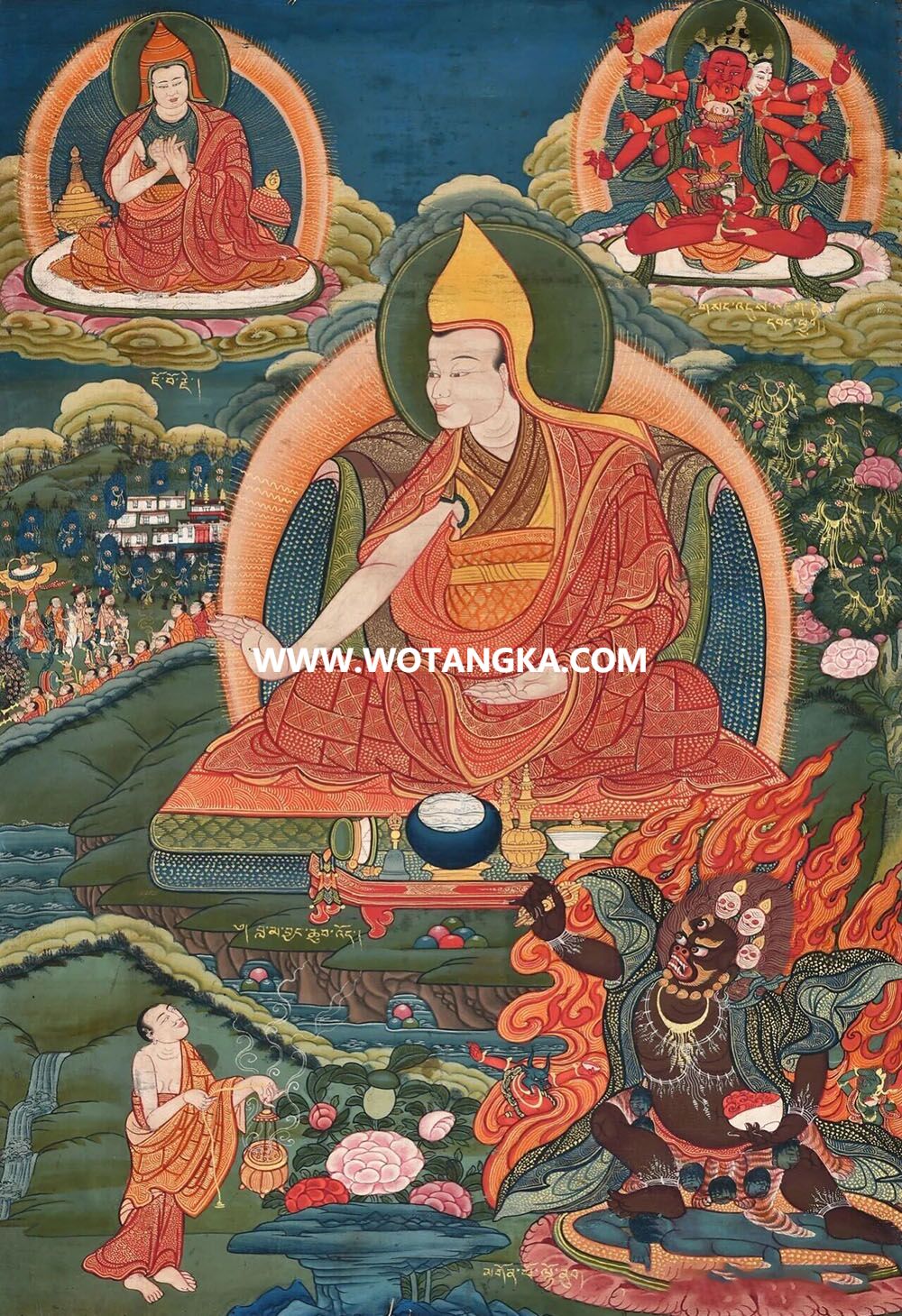 沃唐卡编号AC12354：绛曲沃