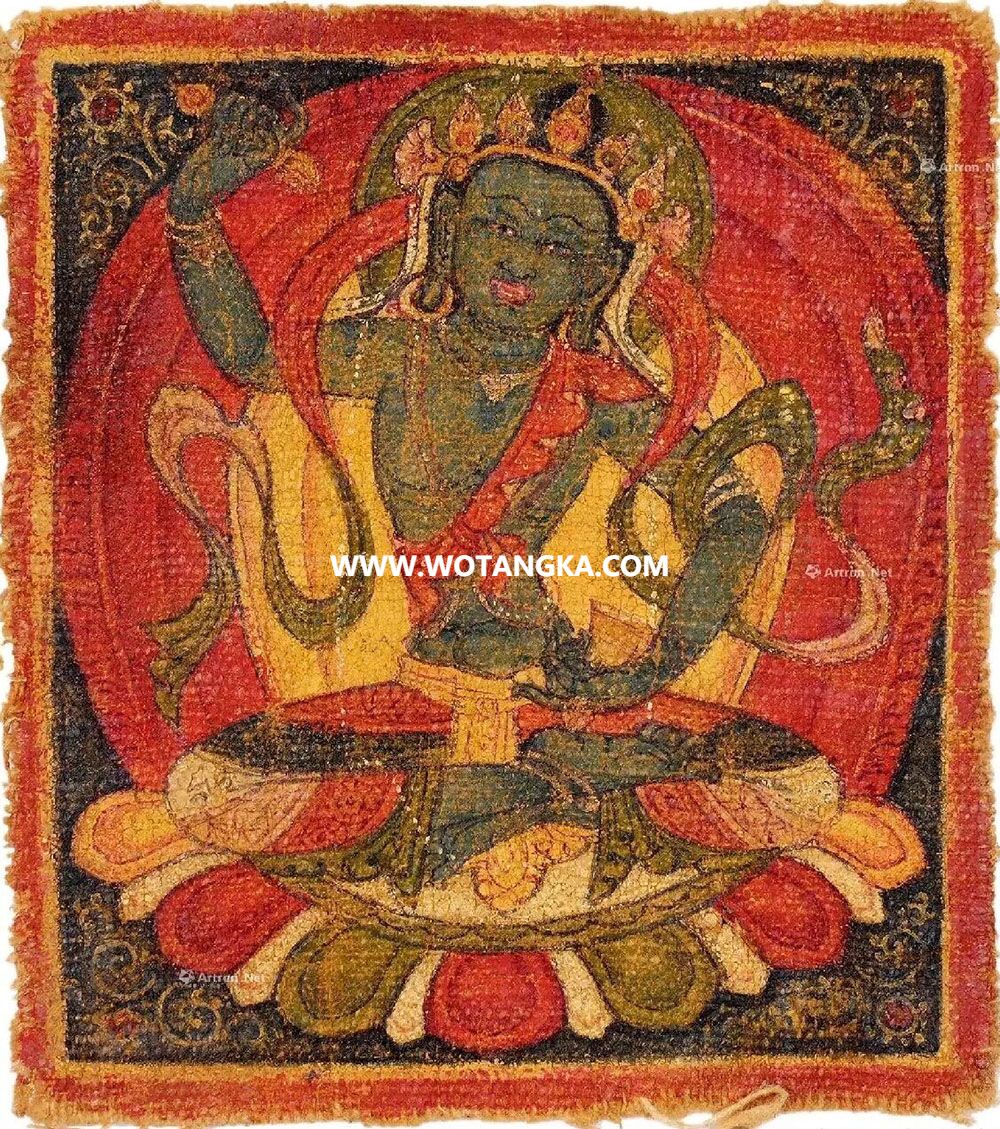 沃唐卡编号AC14253：金刚萨埵