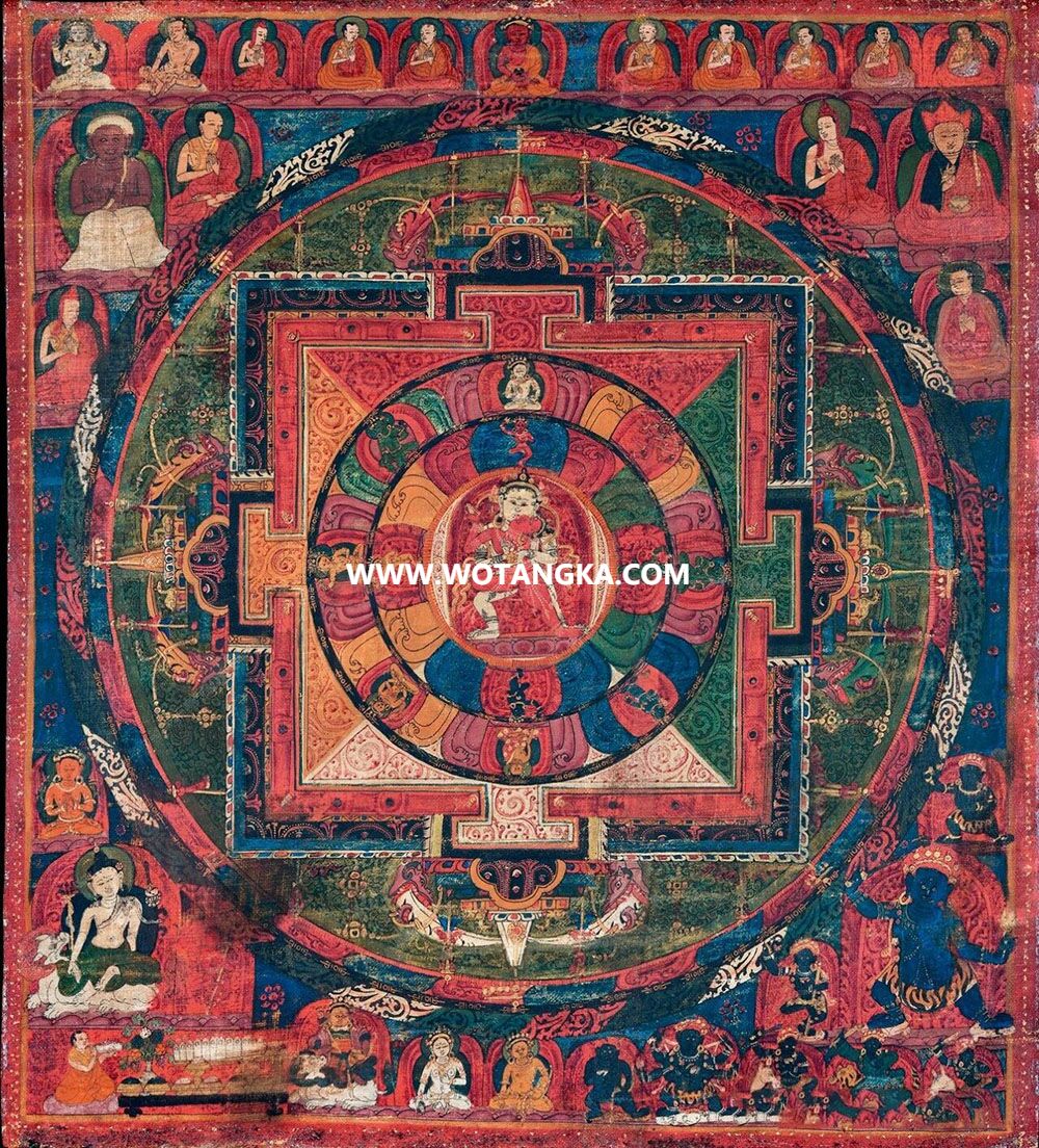 2025.11.09-古曼茶罗唐卡介绍与赏析