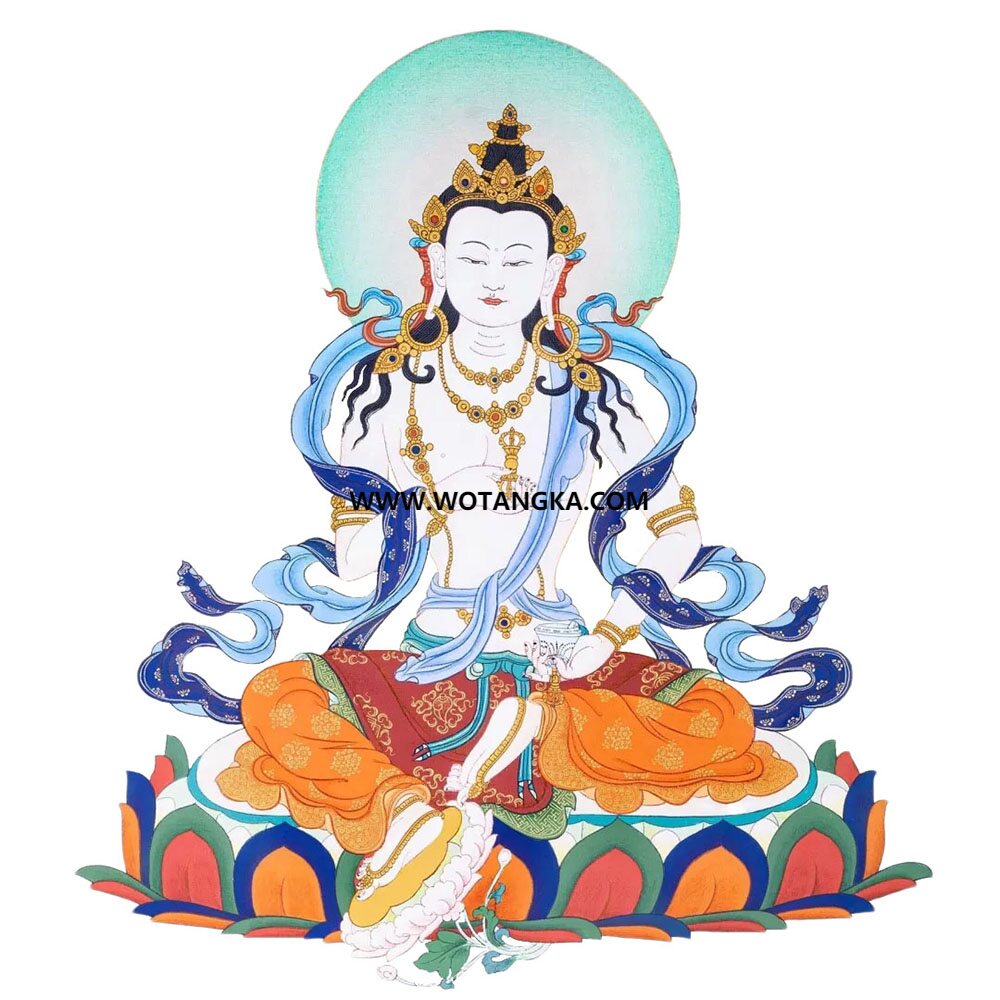 沃唐卡编号AC23661：金刚萨埵