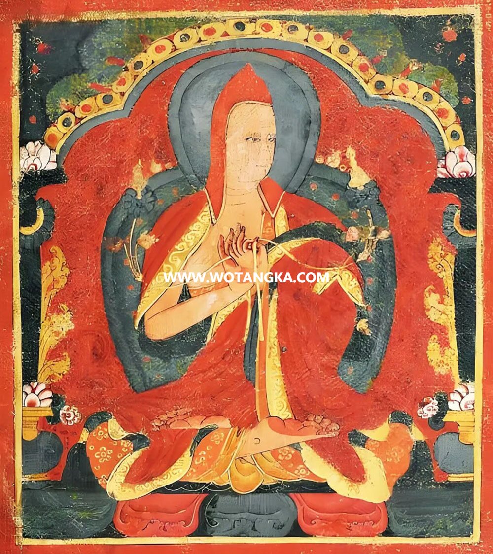 沃唐卡编号AC26103：寂护大师