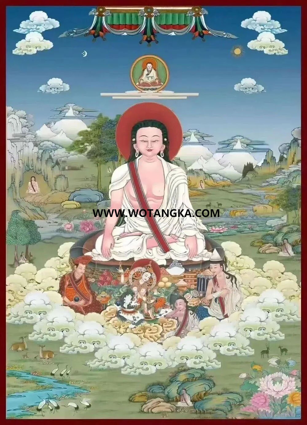 沃唐卡编号AC41839：荣索班智达