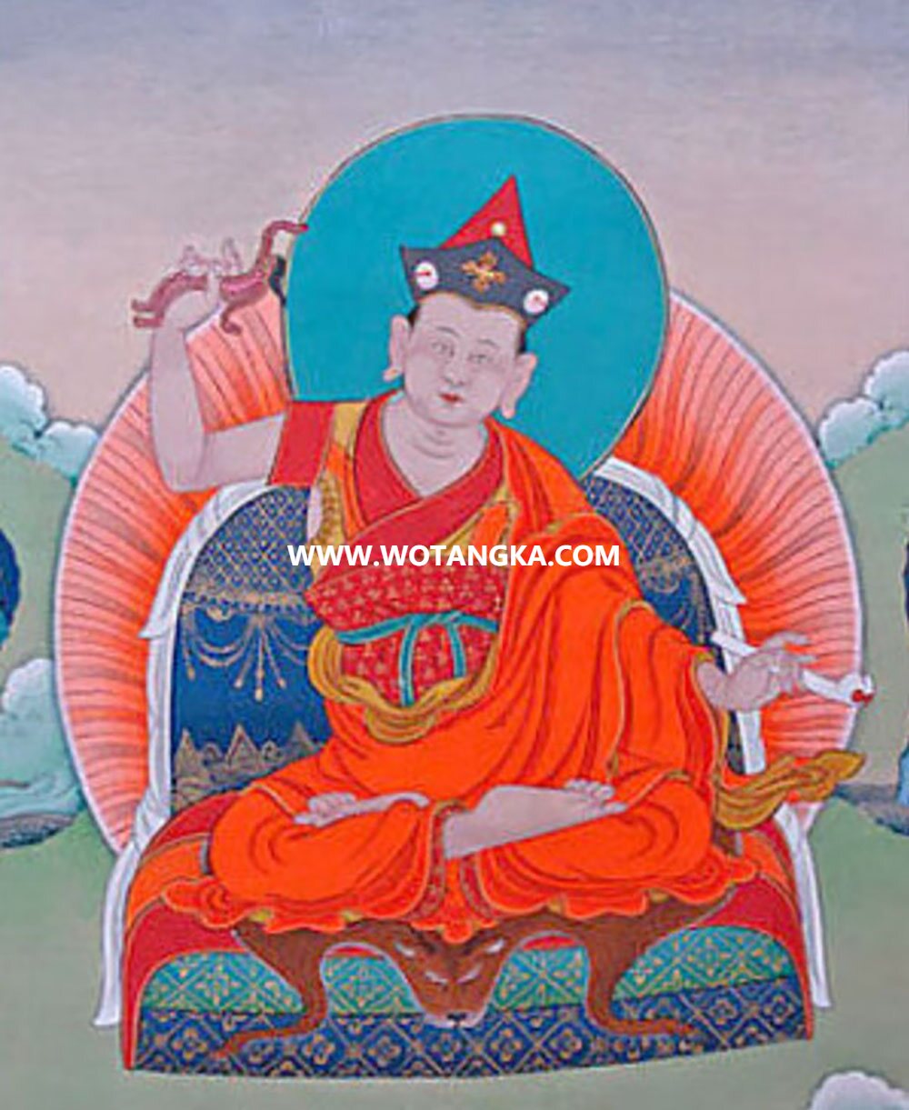 沃唐卡编号AC45231：塔利竹千