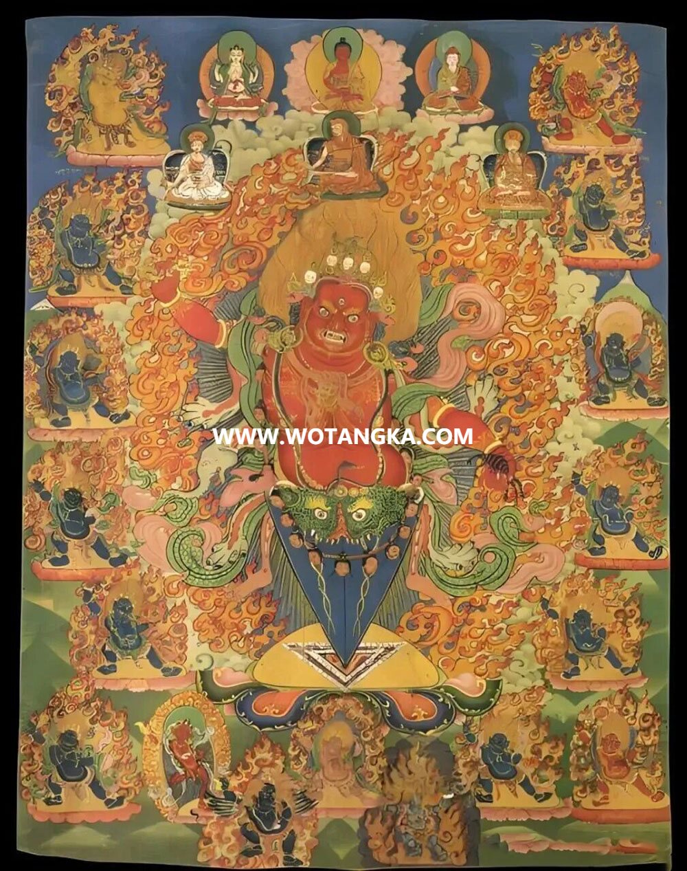 沃唐卡编号AC69786：普巴橛金刚