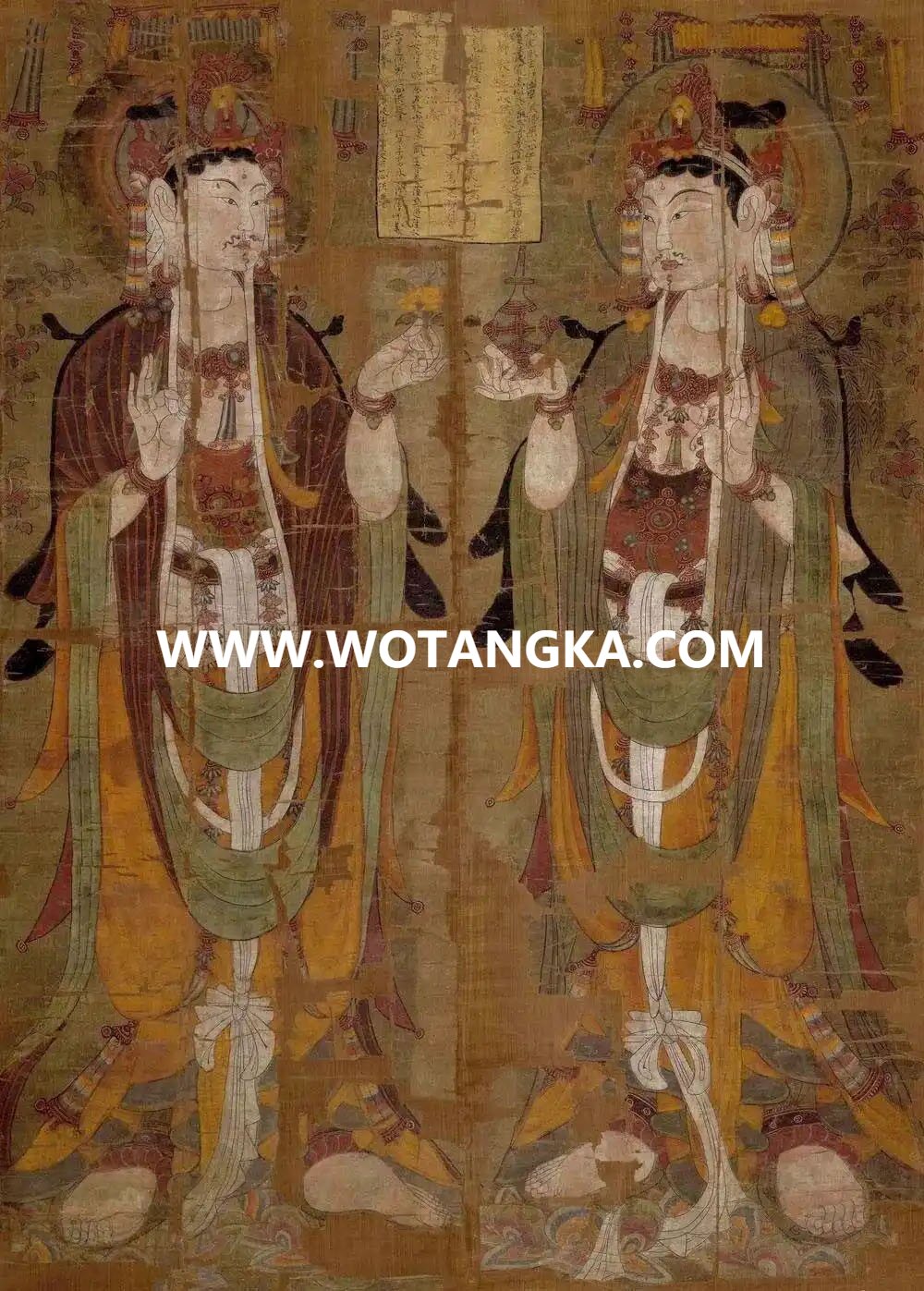 沃唐卡编号AC82962：观世音菩萨