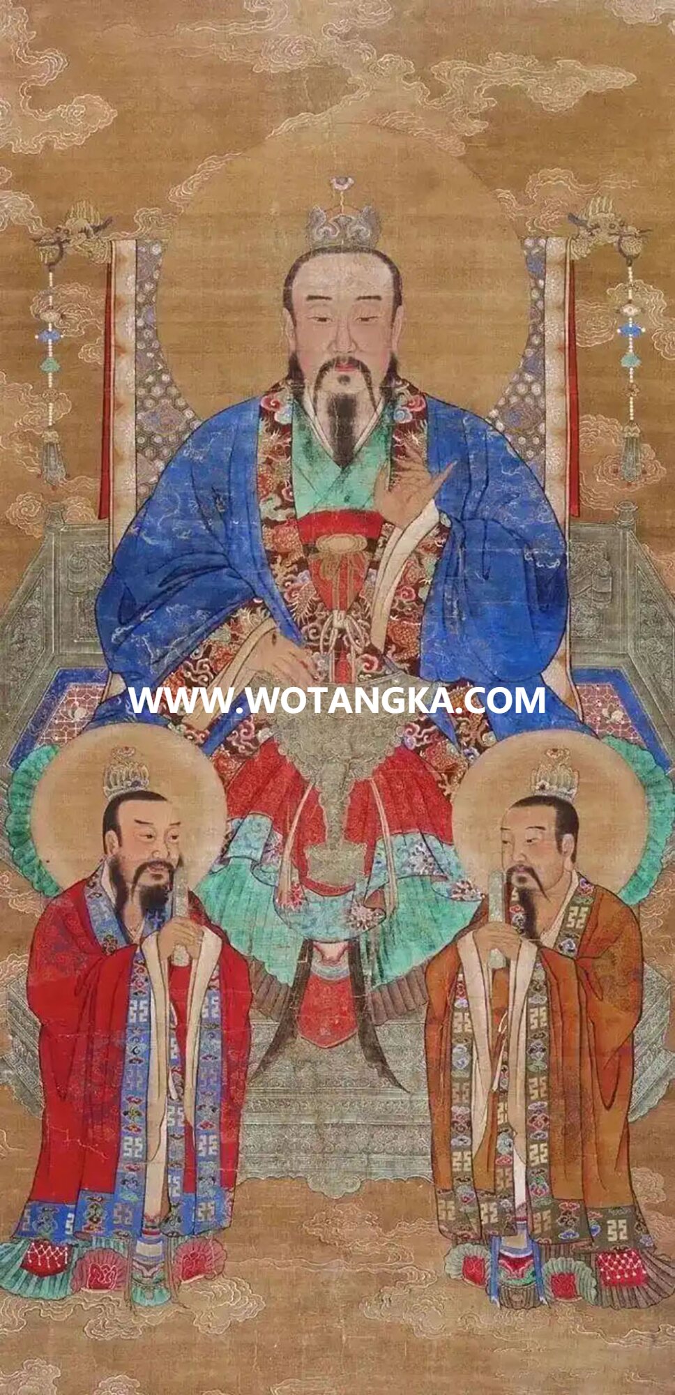 沃唐卡编号AC13989：元始天尊