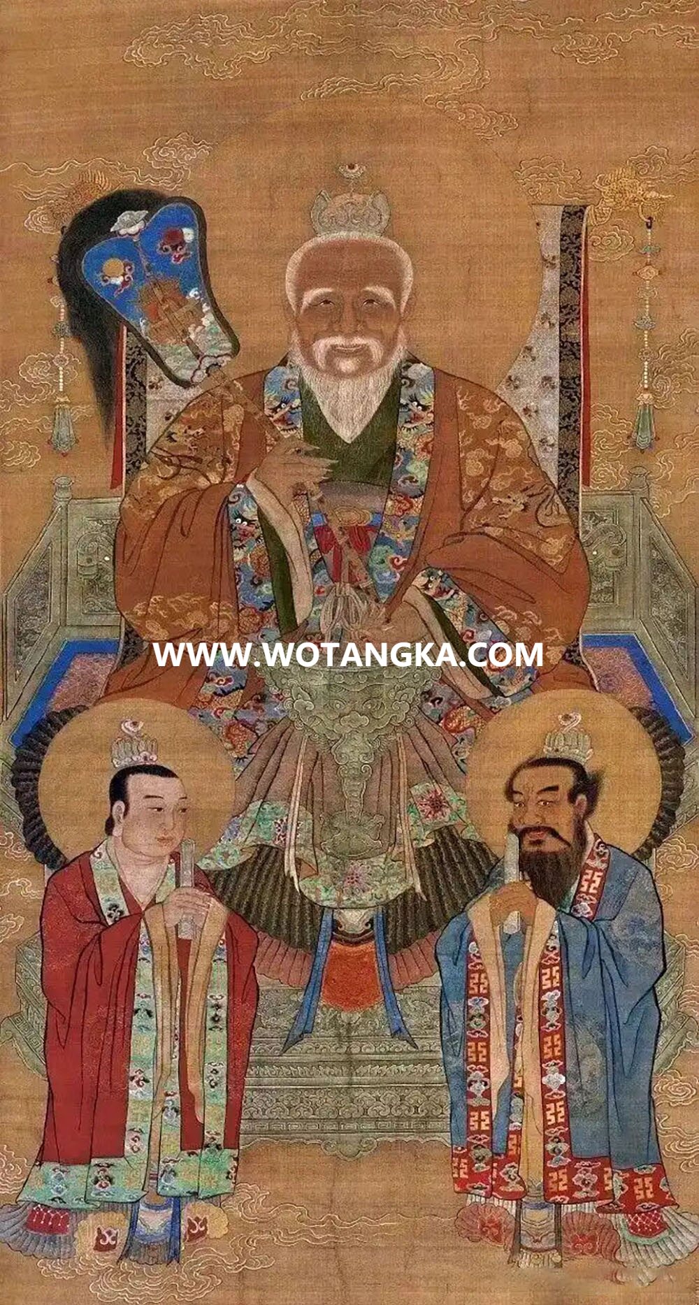 沃唐卡编号AC17174：道德天尊