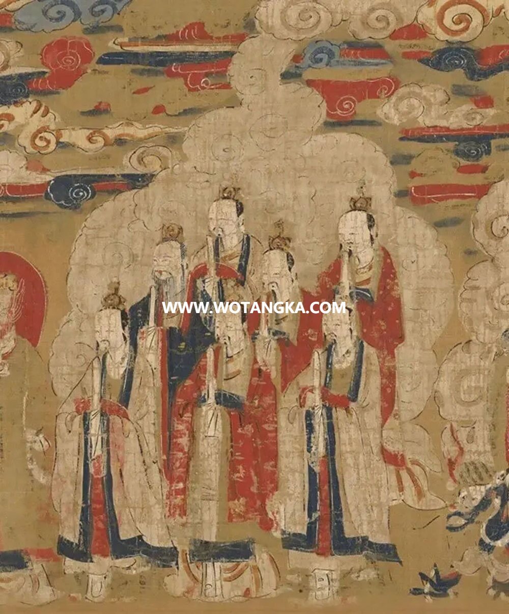 沃唐卡编号AC31346：北斗七星真君