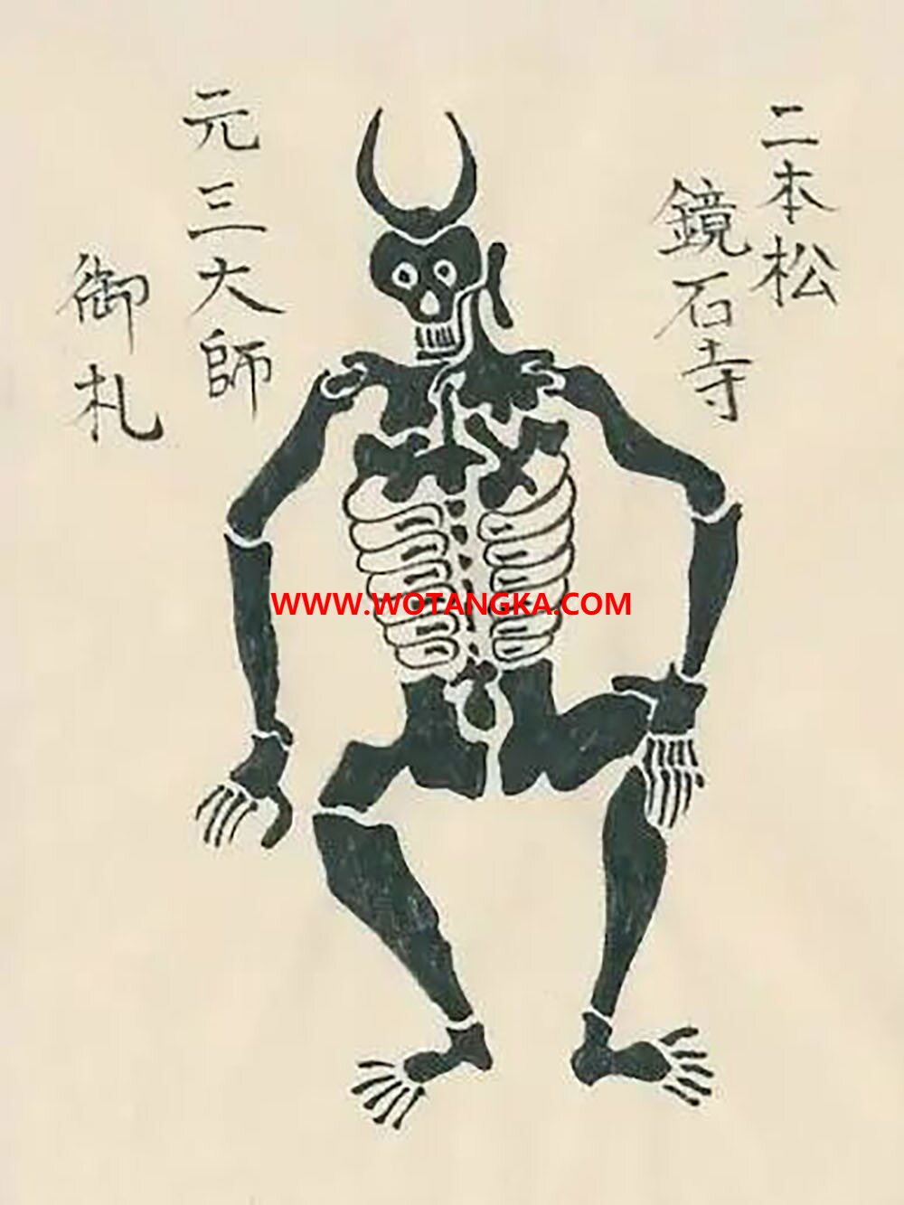 沃唐卡编号AC35712：角大师