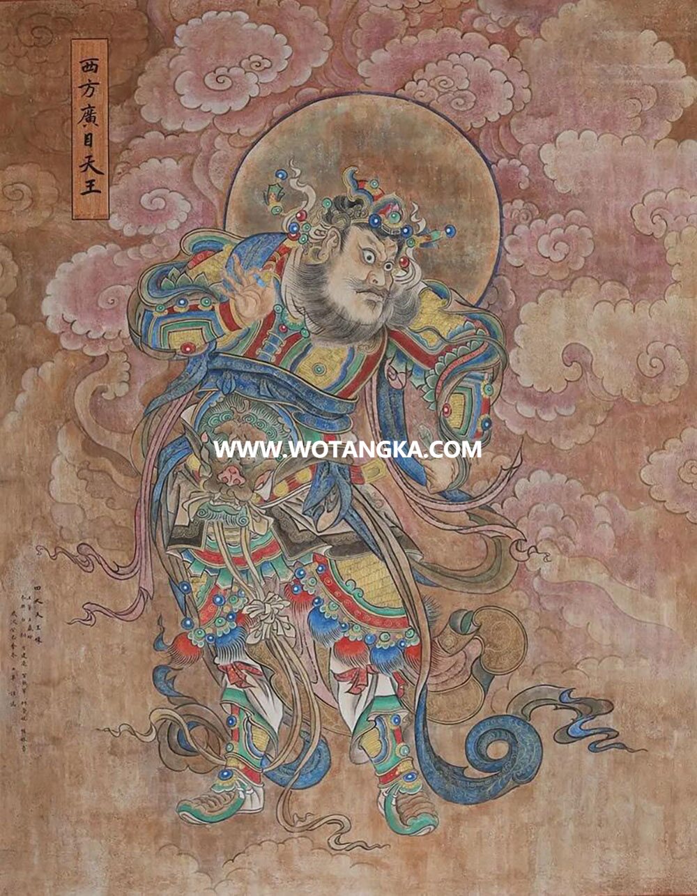 2026.01.27-四大天王古佛像画推荐与赏析