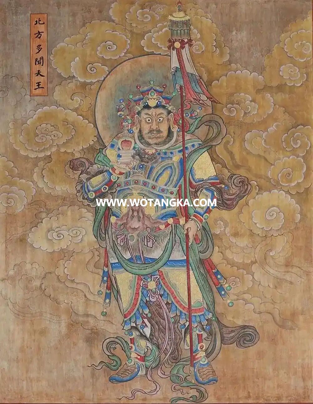 2026.01.27-四大天王古佛像画推荐与赏析