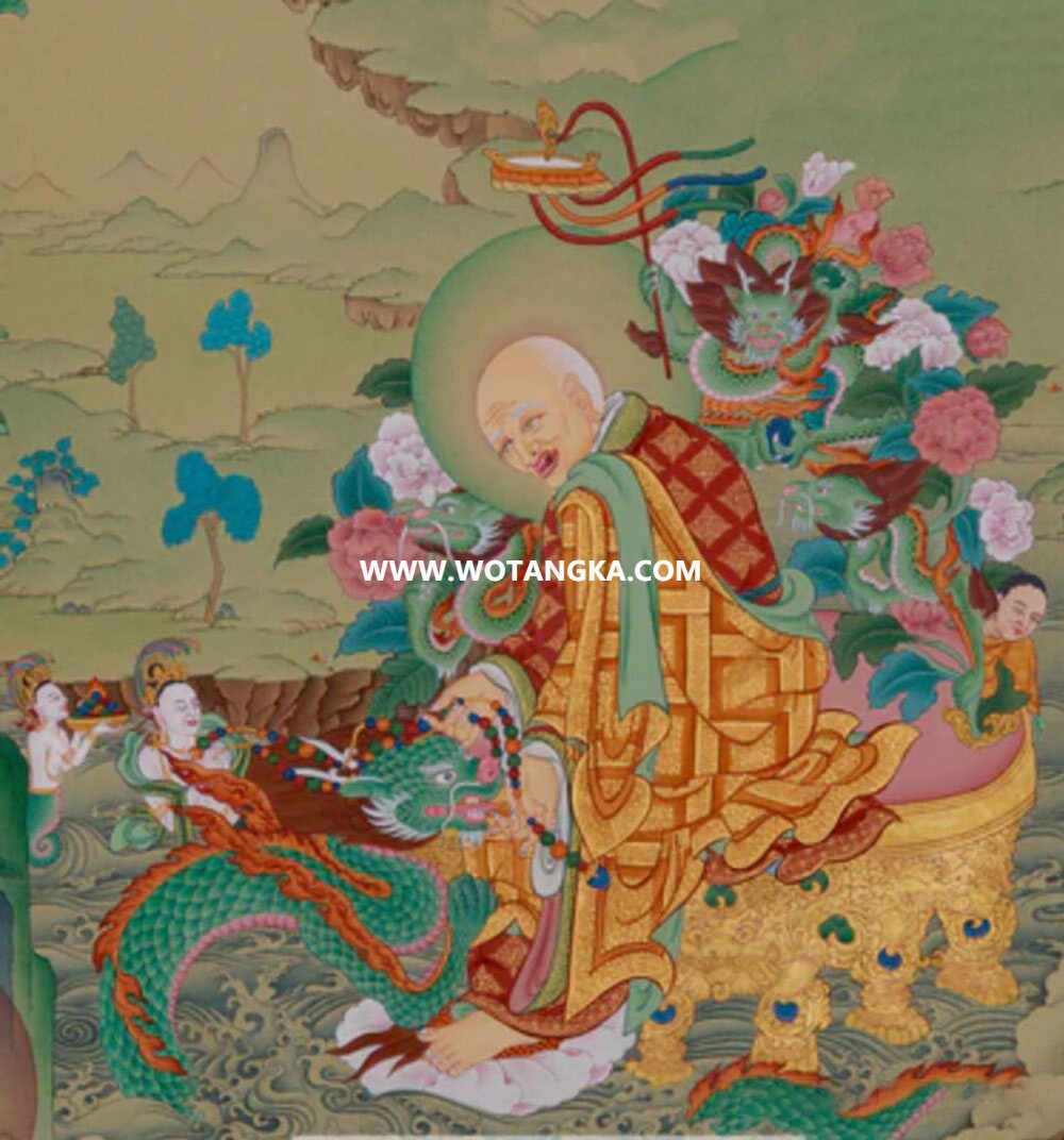 沃唐卡编号AC68317：迦诺迦伐蹉尊者