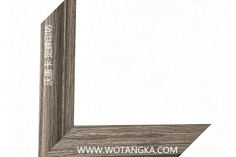 沃唐卡·觉蝉印坊：画框编号PictureFrame0102-复古灰橡木纹框