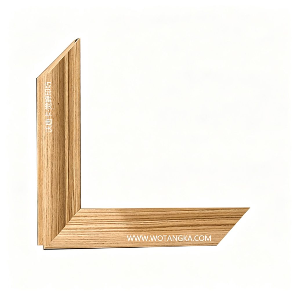 沃唐卡·觉蝉印坊：画框编号PictureFrame0107-中式白蜡木直纹线条框