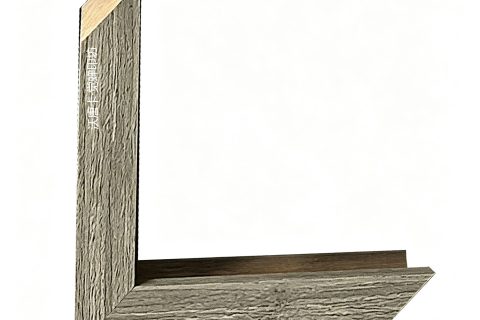 沃唐卡·觉蝉印坊：画框编号PictureFrame0108-风化做旧灰橡木纹线条框